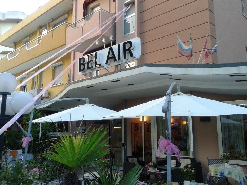 Hotel Bel Air Rivazzurra Di Rimini Kültér fotó